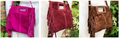SPECIAL LISTING FOR ERICA - 3 SUEDE BAGS WITH FRINGES