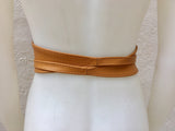 Tote bag in camel BROWN with belt.Soft natural GENUINE leather bag + belt set. Large brown leather bag. Computer, tablet or Laptop bag.