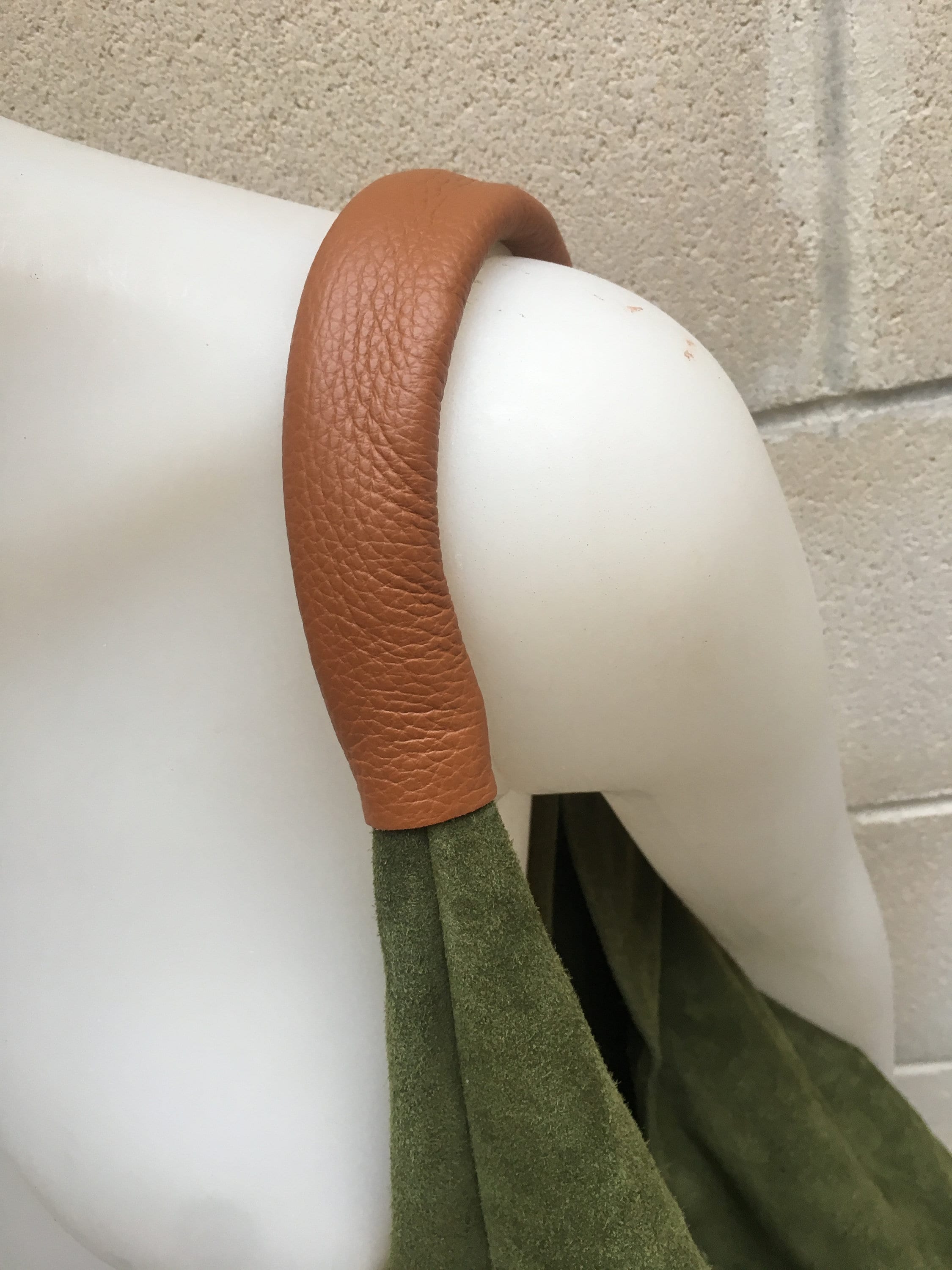 Slouch leather bag in moss GREEN . Large shoulder leather bag. Boho bag. Laptop bags in suede. Large suede leather bag. Origami purse.