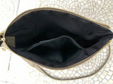 GREEN leather bag. Green cross body / shoulder bag. Genuine leather purse with adjustable strap and zipper. Soft leather bag