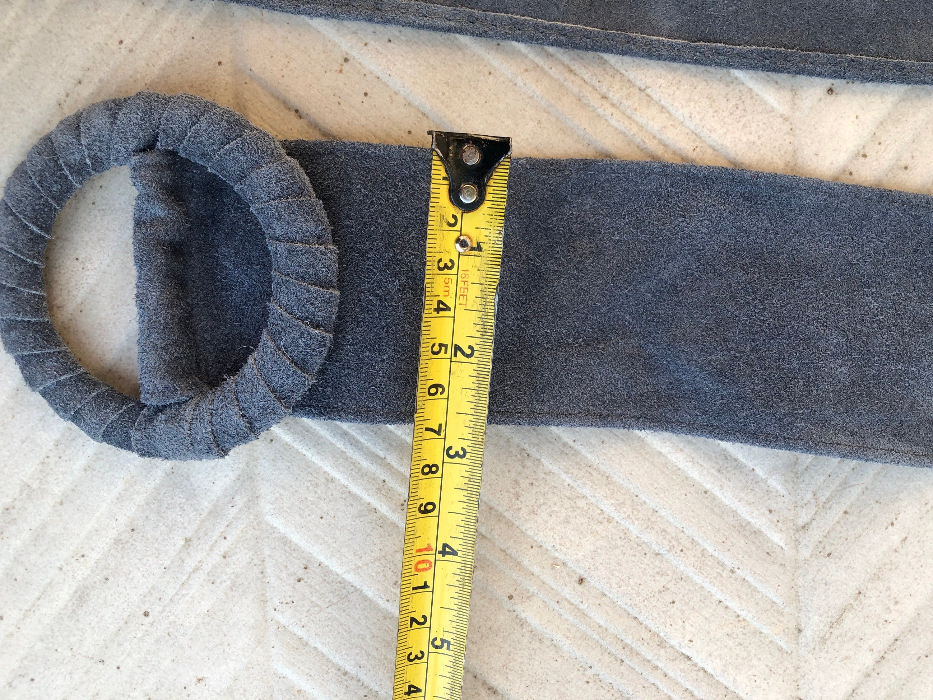 Cream suede waist belt with large round buckle. Broken white boho soft suede belt. Genuine suede leather. Cream dress/ overall belt.