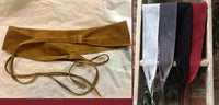 Purple suede OBI belt, SASH in genuine soft suede,waist belt,soft belt, dark purple sash, obi, boho belt, bohemian sash, boho purple belt