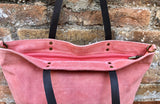 PINK Large TOTE leather bag. Soft suede, genuine leather bag. Pink suede bag. Laptop bag in suede. Large cross body bag. PINK suede purse