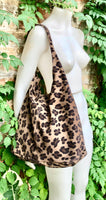 CHEETAH print suede bag.Leopard print genuine leather bag with ZIPPER. Light camel brown animal print suede leather purse. Panther print bag