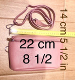 Raspberry pink FANNY pack .Small leather crossbody/ hip bag, bum pack bag in GENUINE leather. Pink leather purse with adjustable strap