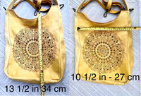 YELLOW distressed leather shoulder / crossbody bag. Soft genuine leather shopper. Boho hippy bag for , tablets, books. Yellow leather purse