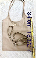 Genuine leather shoulder / crossbody bag in CAMEL brown. Leather shopper in saddle brown. Soft natural GENUINE leather. TAN leather purse.