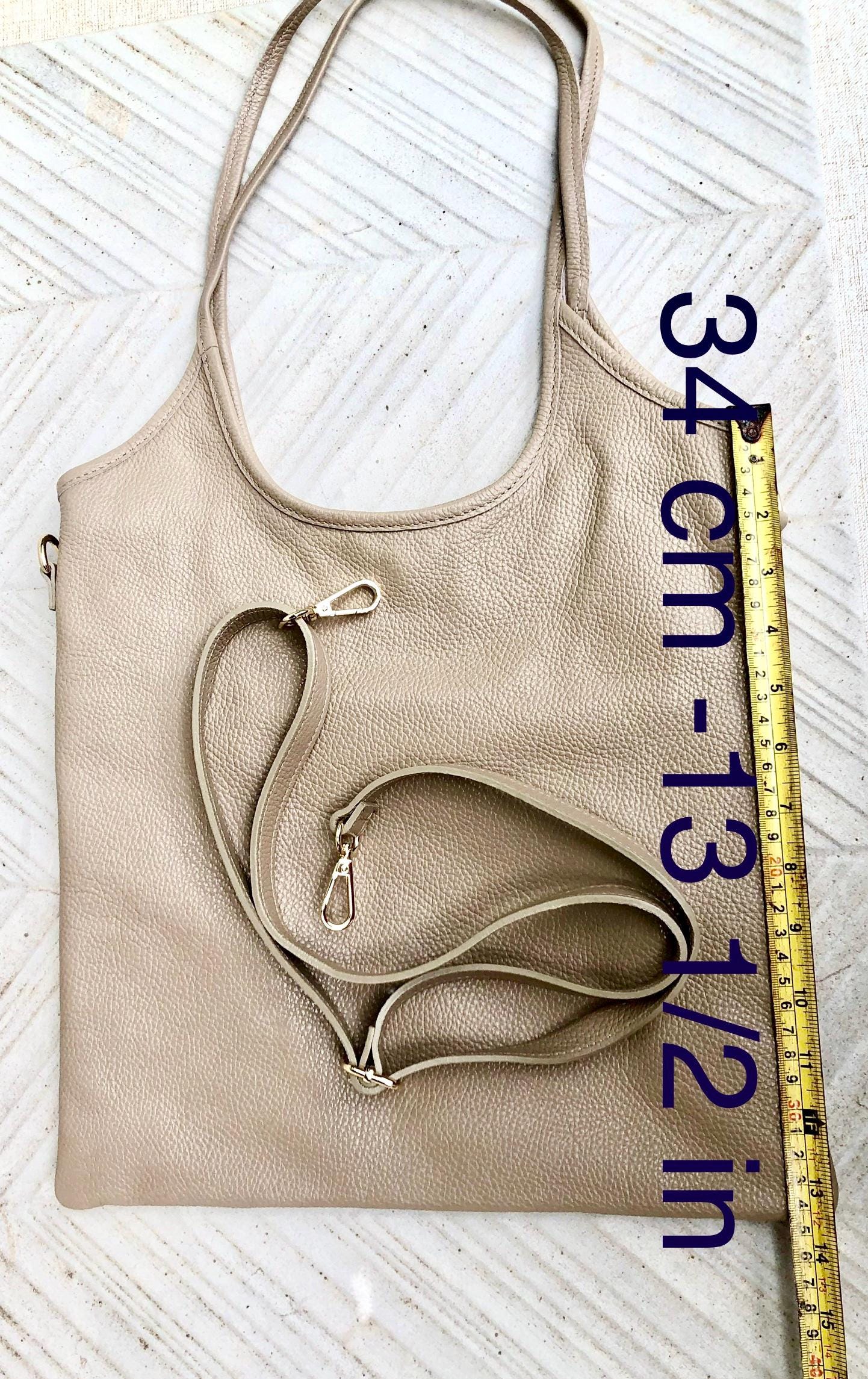 Genuine leather shoulder / crossbody bag in CAMEL brown. Leather shopper in saddle brown. Soft natural GENUINE leather. TAN leather purse.