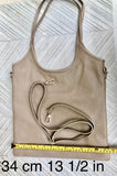 Genuine leather shoulder / crossbody bag in CAMEL brown. Leather shopper in saddle brown. Soft natural GENUINE leather. TAN leather purse.