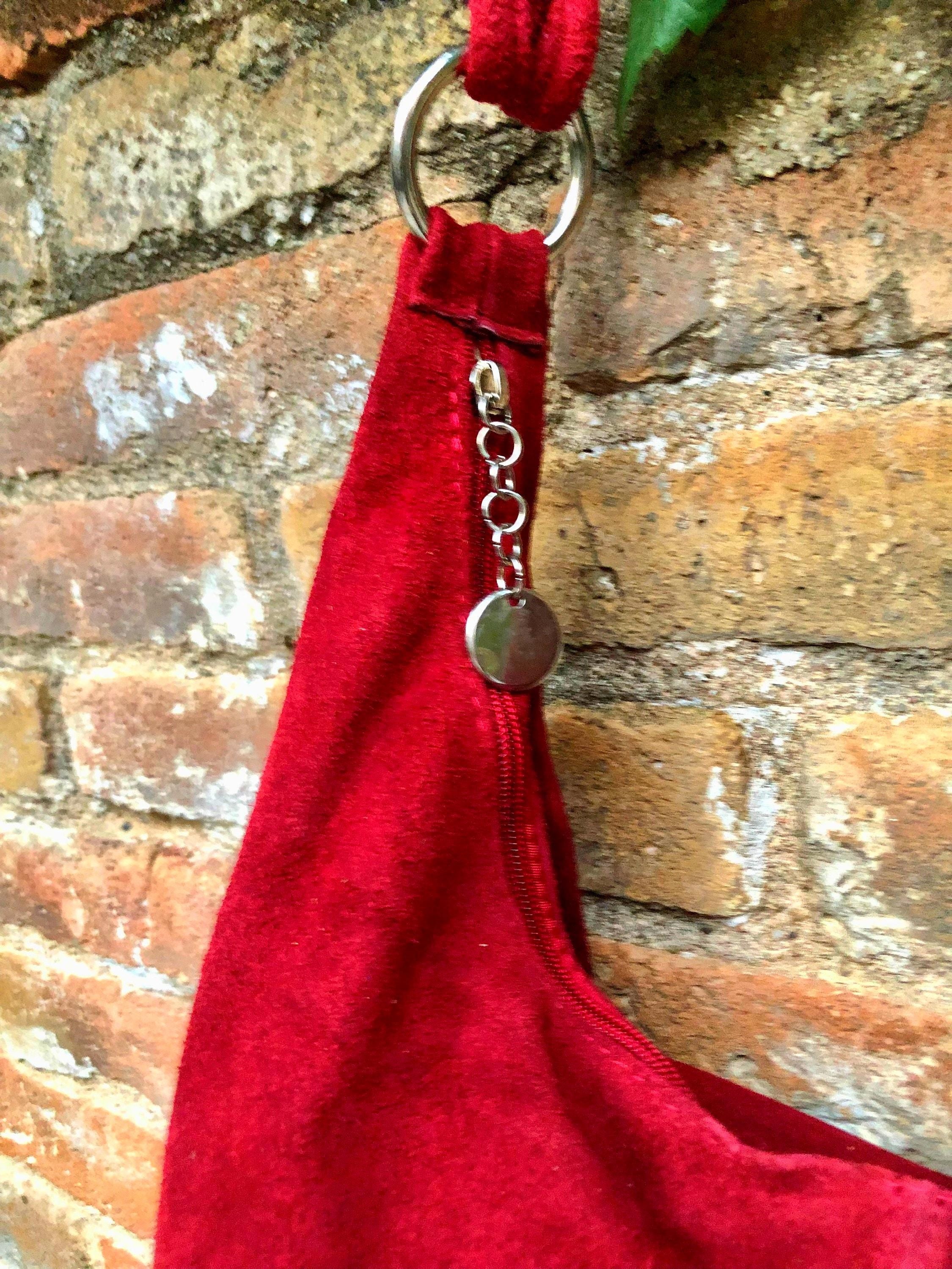 RED suede slouchy bag with ZIPPER + lining. Soft natural suede shopper, genuine leather bag. RED suede purse . Hobo suede bag