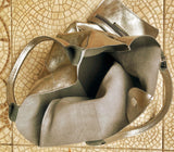 Shoulder leather bag in BRONZE. GENUINE leather shopper bag. Large carry all bag for your laptop, books. Metallic BRONZE leather purse