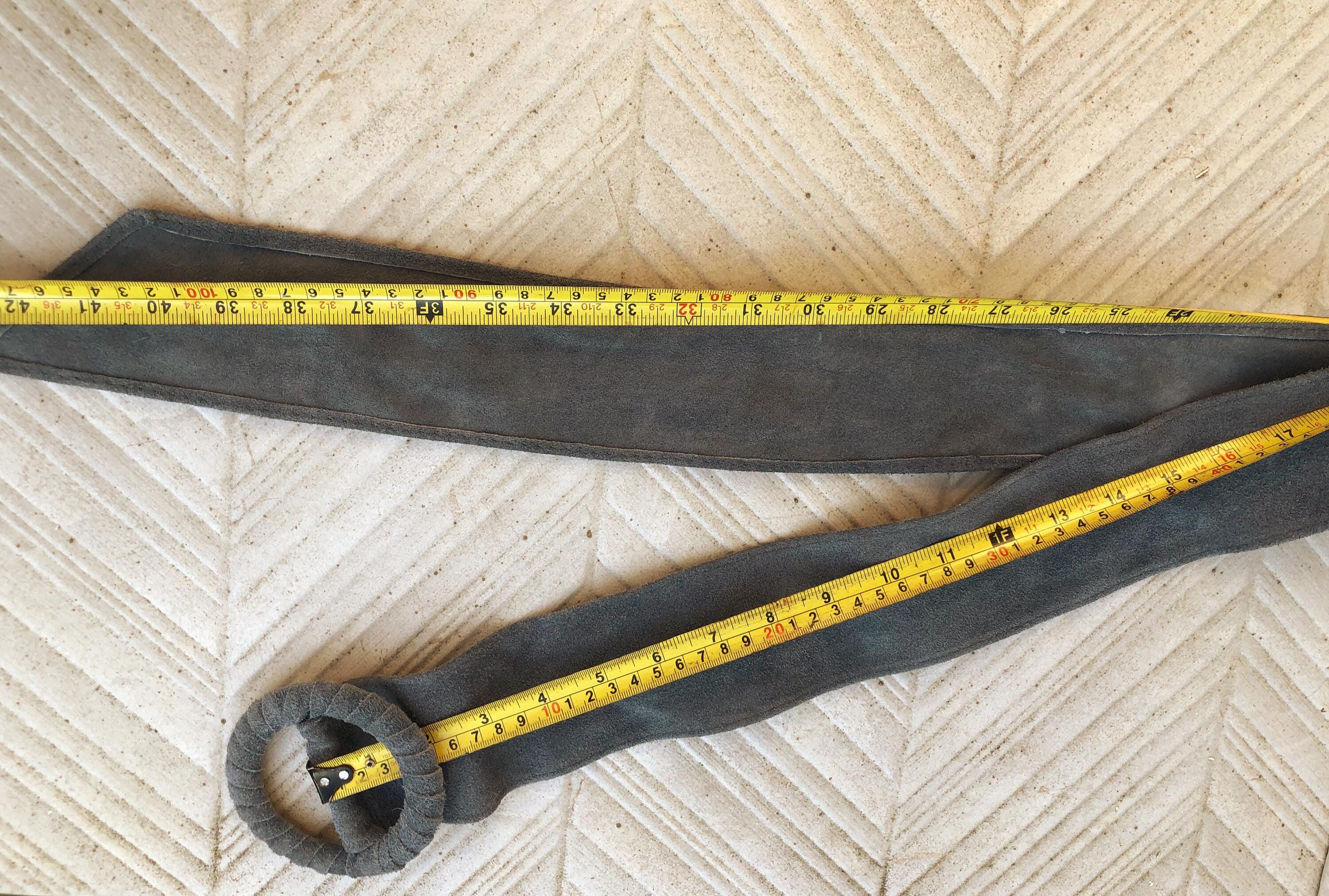 Gray suede waist belt. Large round buckle. Soft suede gray dress belt. Wide boho suede belt. Genuine natural suede leather. Grey wrap belt