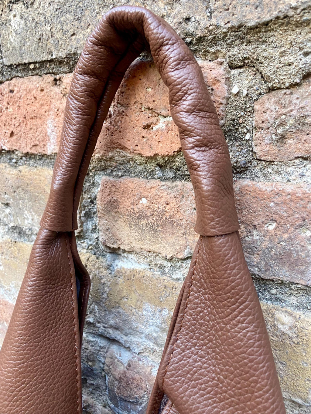 Slouch leather bag in dark brown. Large shoulder leather bag. Origami boho bag. Large brown GENUINE leather purse. Rusty brown shopper bag