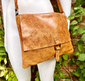 Camel brown suede bag. Genuine leather purse. cossbody / messenger bag in soft natural leather for books, tablets. Tan brown suede purse