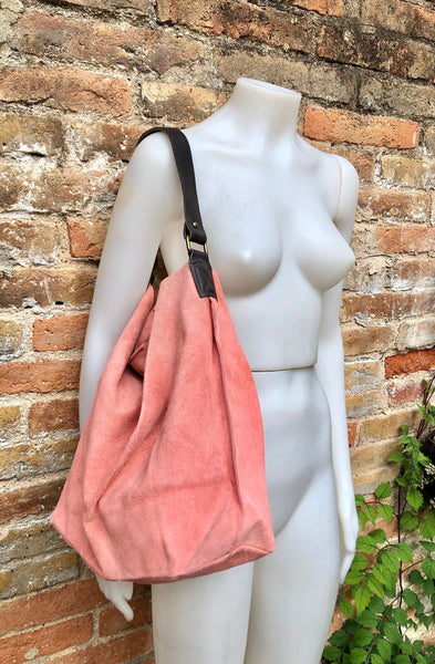 Coach Hampton Stripe Pink Hobo Purse Bag Adjustable Shoulder Strap Zip 1884  | eBay